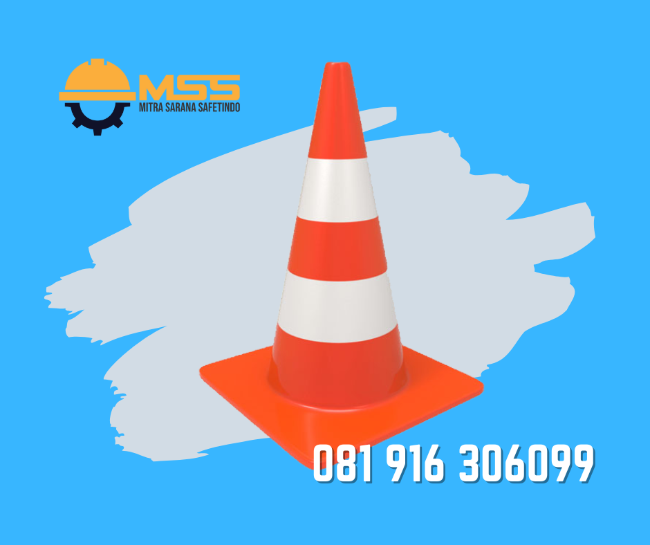 Jual Traffic Cone Orange Murah di Denpasar